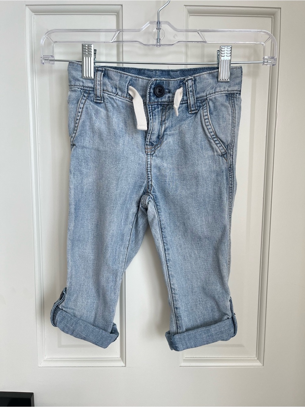 GAP 100% Cotton Light Wash Denim Jeans (Size 2t)